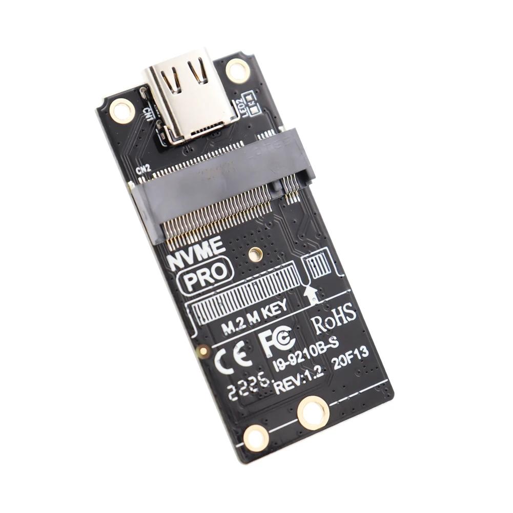 TYPE-C to M2  NVME NGFF SSD  NVMe Ŭ, M.2-USB 3.1, CŸ , M2 SSD 2230, 42, 60/80